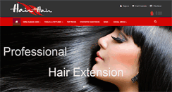 Desktop Screenshot of hairforhair.com